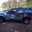 Palm Harbor Florida fl Vehicle lettering wrap