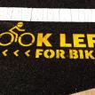 bike caution stencils